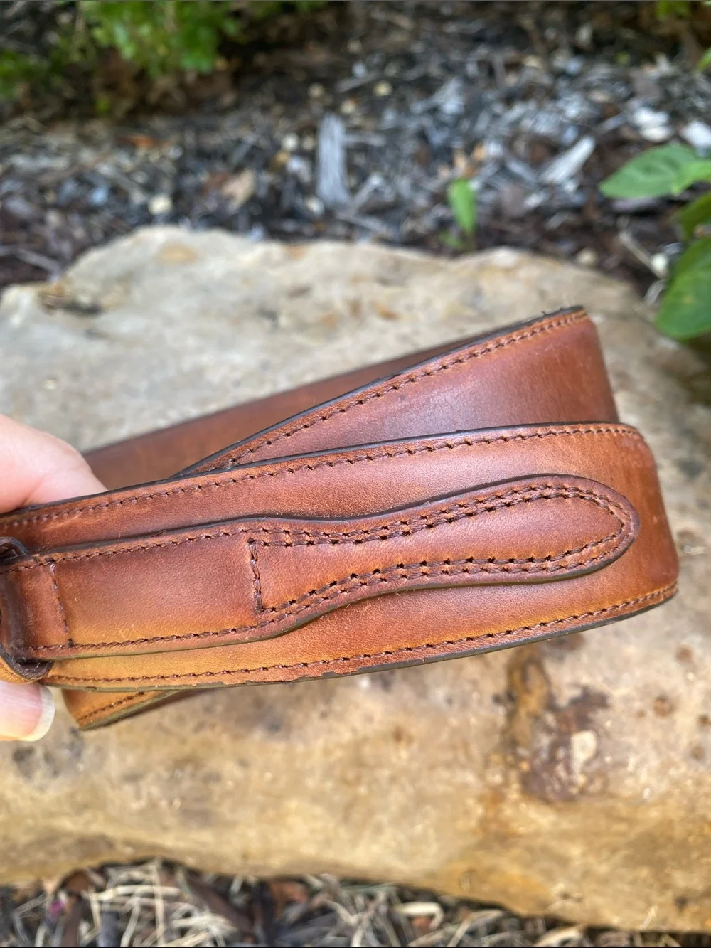 3D Belt timeless brown